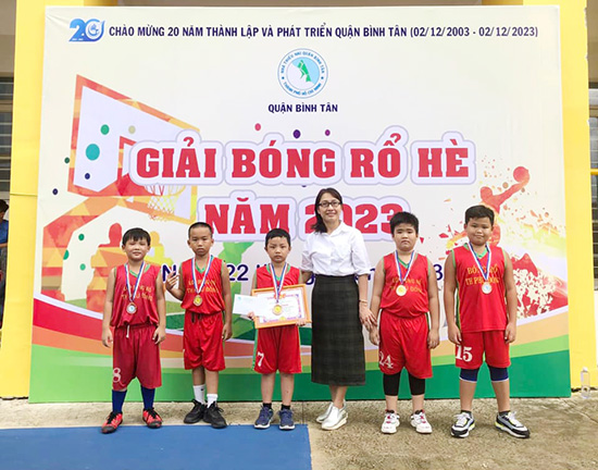 Giải bóng rổ, bóng đá hè 2023 - Nhà Thiếu nhi Quận Bình Tân