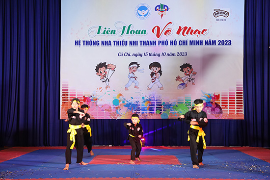 Liên hoan Võ nhạc hệ thống các Nhà Thiếu nhi TP. Hồ Chí Minh năm 2023