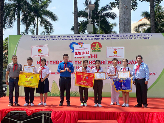 Hội thi Nghi thức Đội TNTP Hồ Chí Minh, Liên hoan Bóng rổ mở rộng - Nhà Thiếu nhi Quận 5