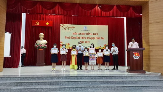 Hội nghị tổng kết và Hoạt động đón xuân Nhâm Dần - Nhà Thiếu nhi Quận Bình Tân
