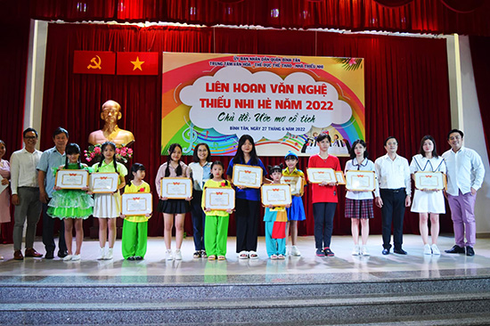 Liên hoan văn nghệ Thiếu nhi hè năm 2022 - Nhà Thiếu nhi Quận Bình Tân