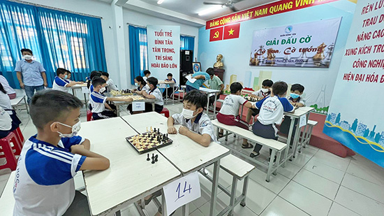 Giải cờ vua, cờ tướng năm 2022 - Nhà Thiếu nhi Quận Bình Tân