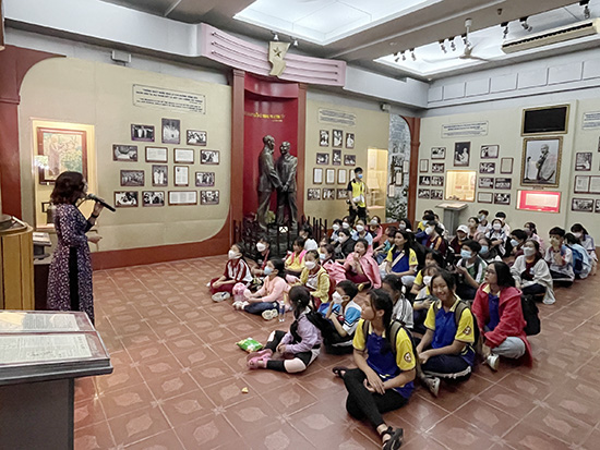 Hành trình đến với bảo tàng năm 2022 - Nhà Thiếu nhi Huyện Bình Chánh
