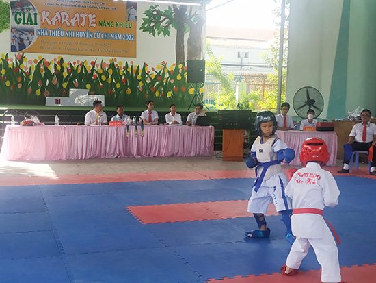Liên hoan các lớp năng khiếu Karate năm 2022 - Nhà Thiếu nhi Huyện Củ Chi