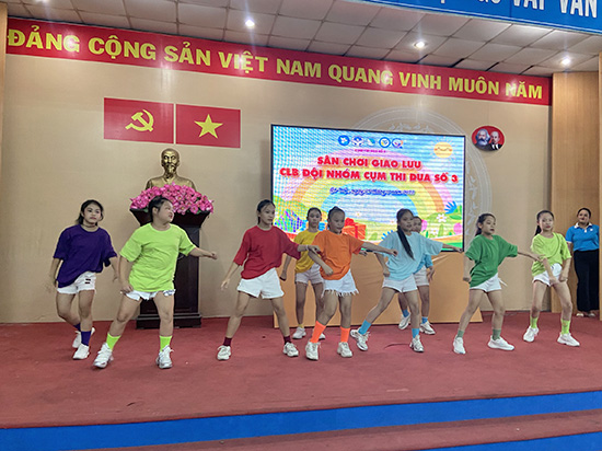 Sân chơi giao lưu Thiếu nhi cụm thi đua số 3 năm 2022 - Nhà Thiếu nhi Quận Gò Vấp