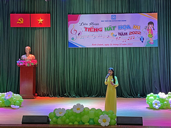Liên hoan Tiếng hát Họa mi năm 2022 - Nhà Thiếu nhi Huyện Bình Chánh