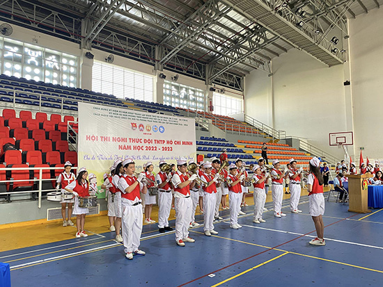 Hội thi nghi thức Đội TNTP Hồ Chí Minh năm học 2022 - 2023 - Nhà Thiếu nhi Quận Gò Vấp