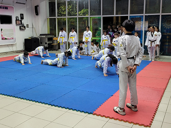 Kỳ thi thăng cấp đai Taekwondo quý 1/2023 - Nhà Thiếu nhi Quận 10