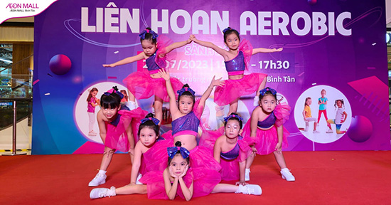 Liên hoan Aerobic khối mầm non năm 2023 - Nhà Thiếu nhi Quận Bình Tân