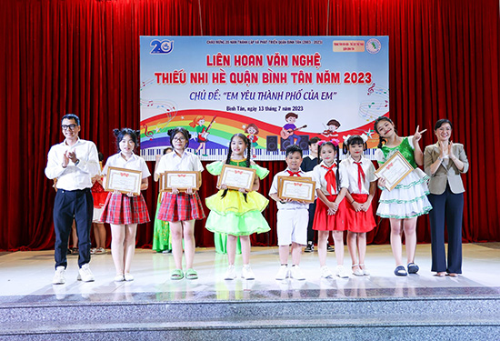 Liên hoan văn nghệ Thiếu nhi hè 2023 - Nhà Thiếu nhi Quận Bình Tân
