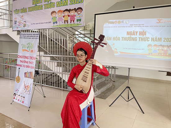 Ngày hội kỹ năng thực hành xã hội, văn hóa thưởng thức, góc thư viện thân thiện - Nhà Thiếu nhi Quận Tân Phú