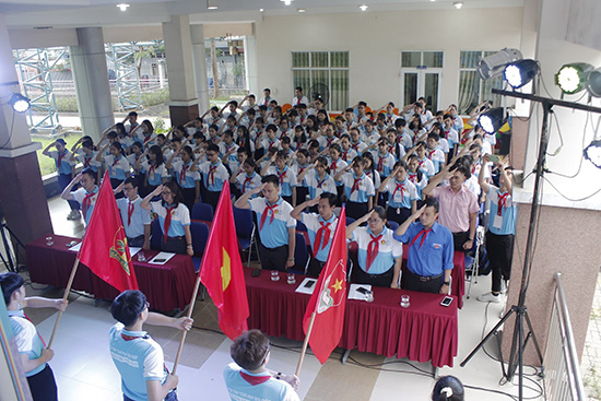 Hội thi Chỉ huy Đội giỏi - Nhà Thiếu nhi Quận Tân Phú