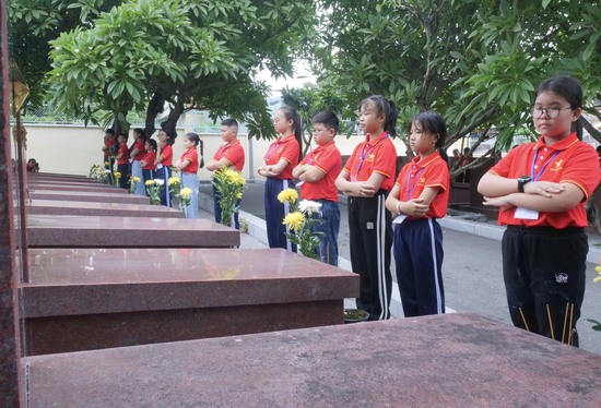 Hoạt động kỷ niệm 77 năm ngày Thương binh liệt sĩ 27/07 - Nhà Thiếu nhi Thành phố Thủ Đức